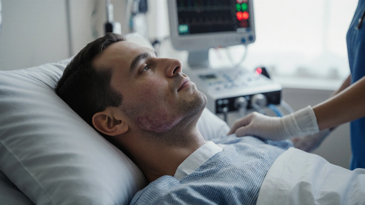 Co sledujeme u pacienta po operaci v maxilofaciální chirurgii?