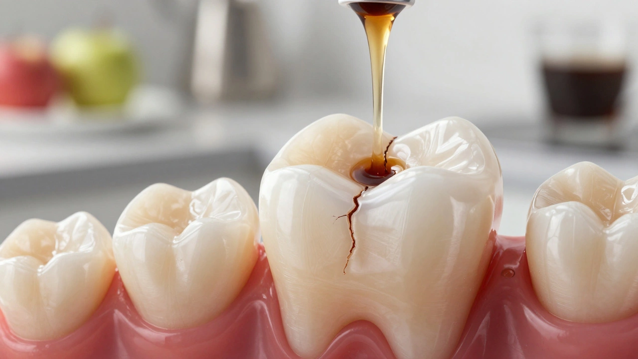 Jak prasklá zubní sklovina ovlivňuje vaše jídlo a co s tím dělat