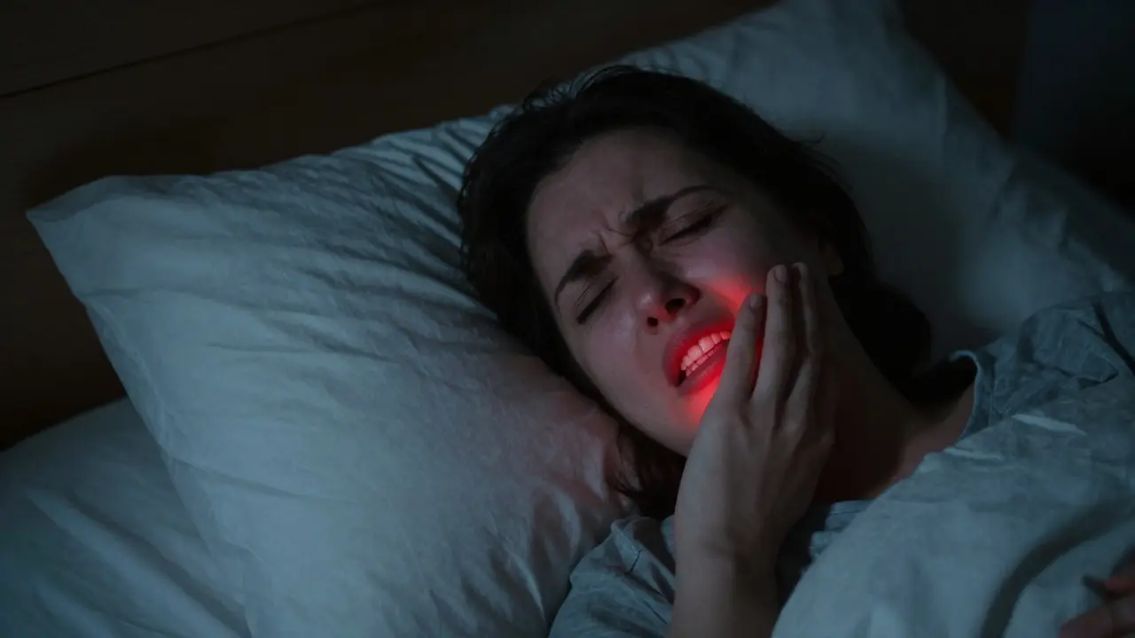 Proč bolí zuby v noci? Příčiny a co s tím udělat