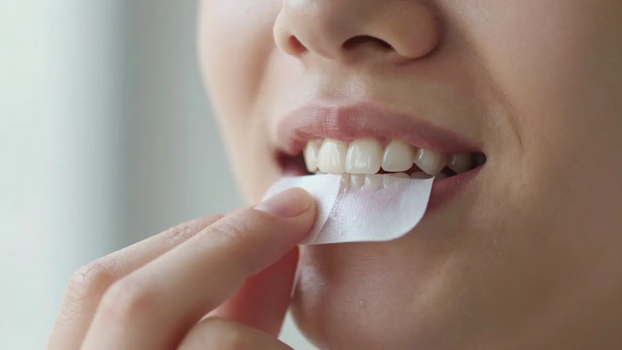 Bělicí pásky na zuby: Správné použití a chyby, které byste měli vyhnout