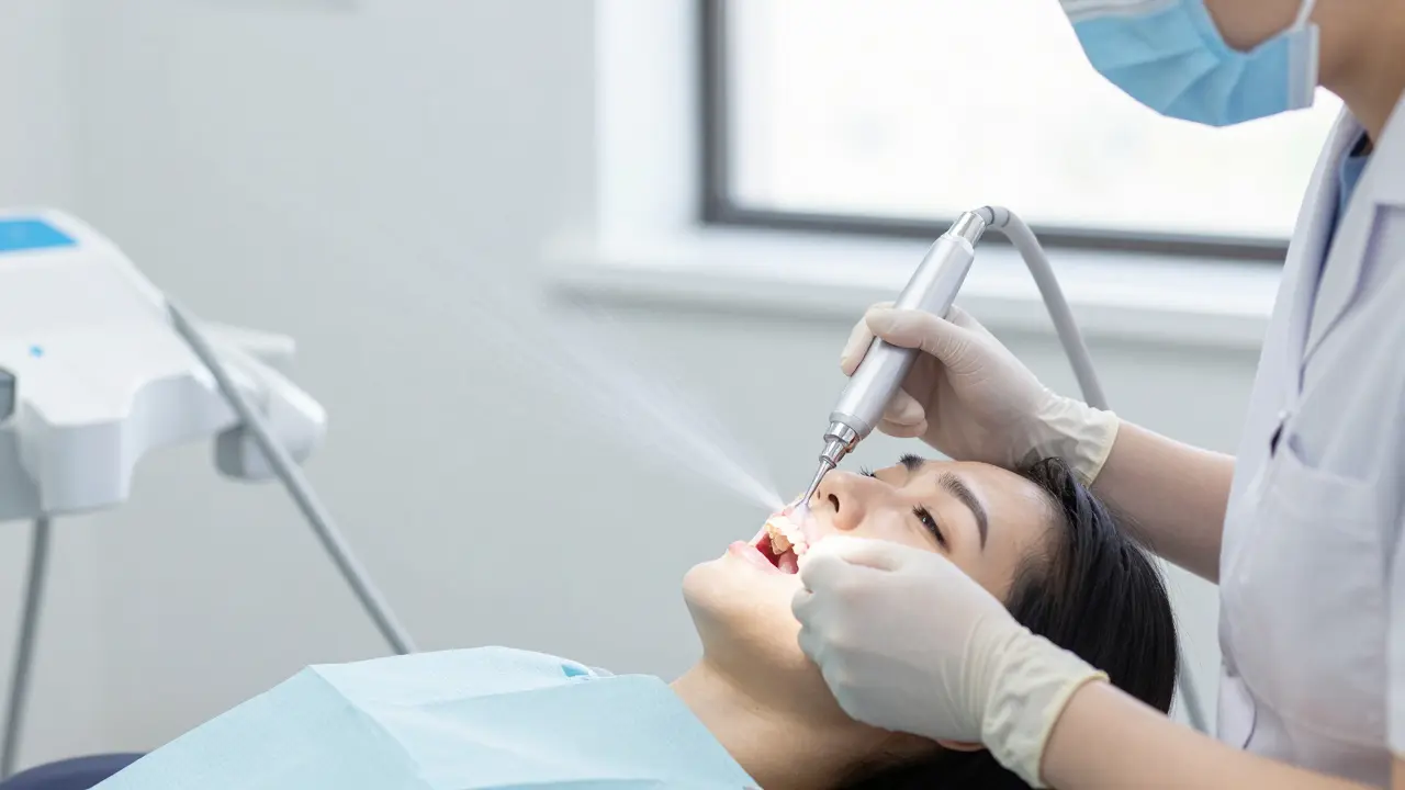 Jak dlouho trvá pískování zubů a co očekávat během procedury