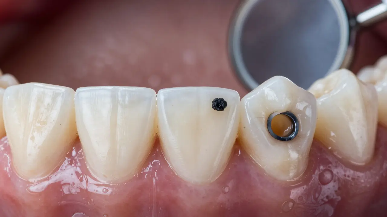 Jak se zbavit černých teček na zubech: příčiny a jak je odstranit