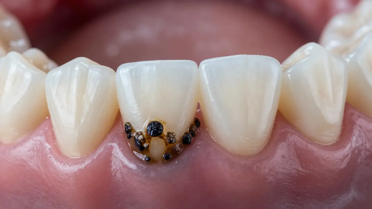 Černý zubní kámen: Proč vzniká a jak se ho efektivně zbavit