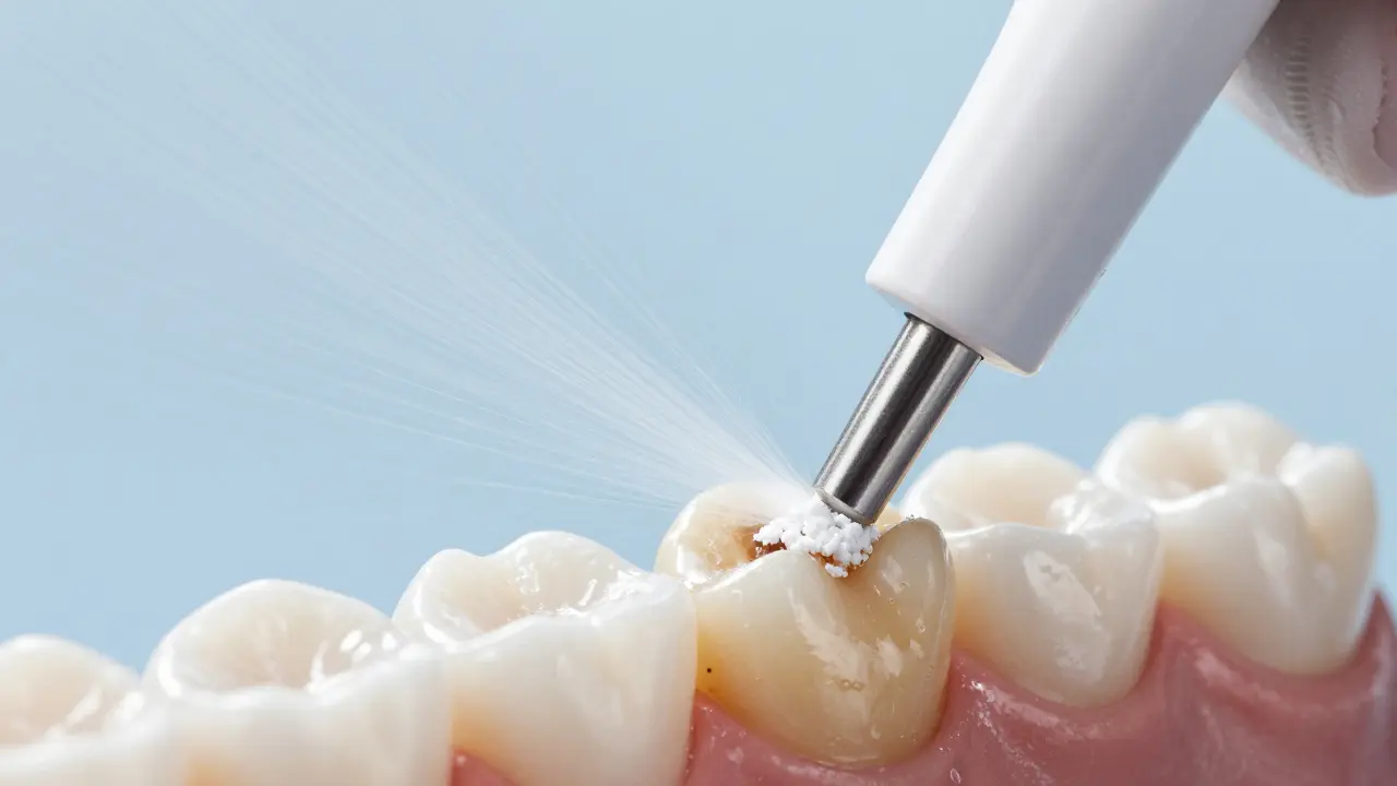 Pískování zubů: Proč není jen o bílejším úsměvu, ale o celkovém zdraví