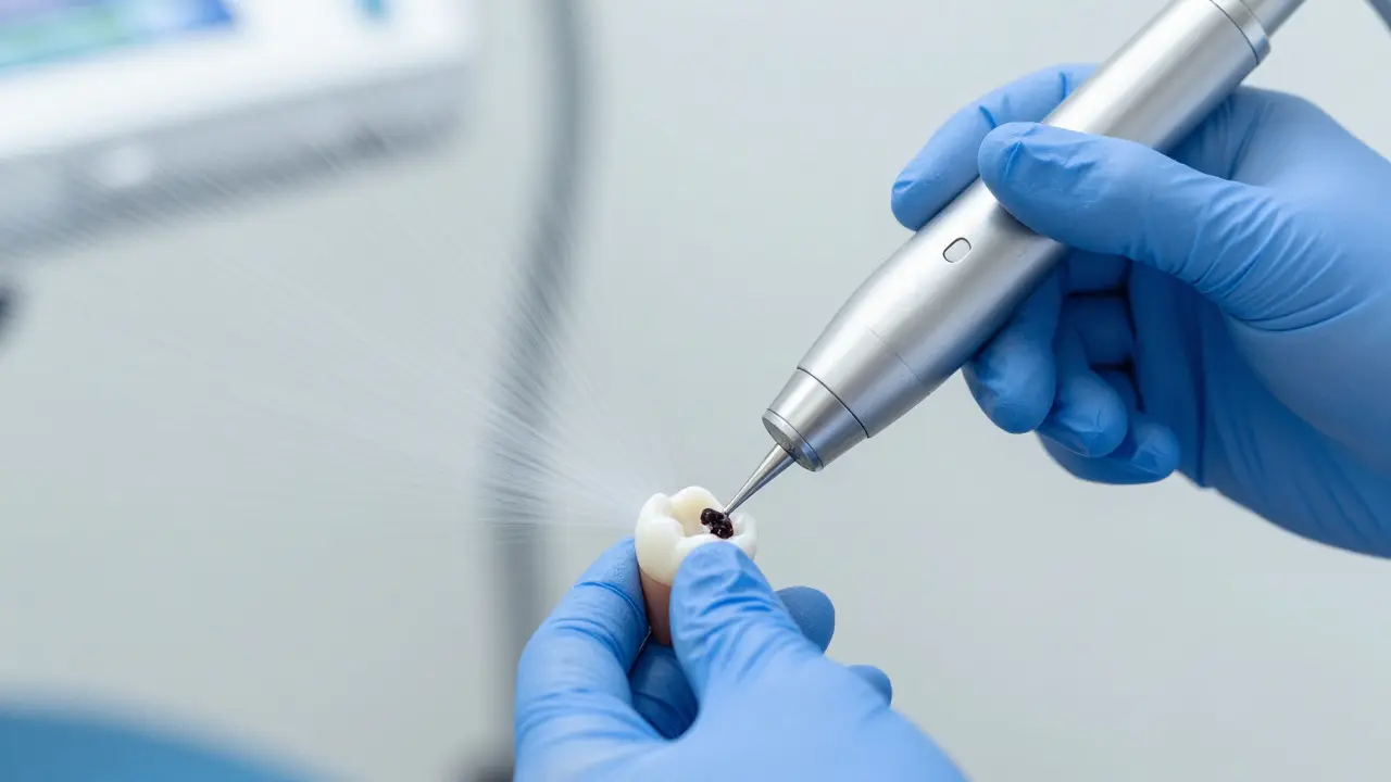 Profesionální ultrazvukové odstranění zubního kamene