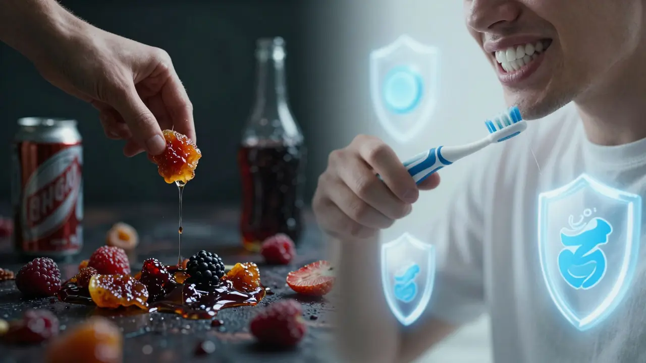Koncept správné hygieny proti škodlivým stravovacím návykům