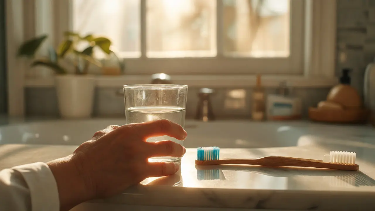 Příslušenství pro ústní hygienu po ošetření parodontu